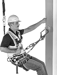 Image of System. Front orientation. Fall-Arrest Harnesses. Fall-Arrest Harnesses for Tool Weight Distribution.