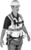Fall-Arrest Harnesses for Tool Weight Distribution