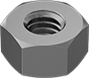 Bronze Extra-Wide Hex Nuts