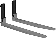 Image of Product. Front orientation. Scales. Forklift Forks with Legal-for-Trade Embedded Scale.