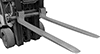 Forklift Forks with Legal-for-Trade Embedded Scale