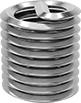 Image of Product. Bottom orientation. Threaded Inserts. Left-Hand-Thread Helical Threaded Inserts.