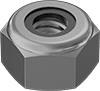 Brass Nylon-Insert Locknuts