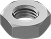 Mil. Spec. 18-8 Stainless Steel Thin Hex Nuts