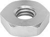 Left-Hand-Thread Thin-Profile Hex Nuts
