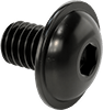 Steel Flanged Button Head Hex-Drive Screws