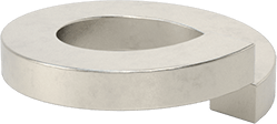 Image of Product. Bottom orientation. 18-8 Stainless Steel Split Lock Washer, for 5/8" Screw Size, 0.641" ID, 1.073" OD.