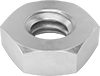 Thin-Profile Hex Nuts