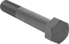 Left-Hand-Thread Steel Hex Head Screws