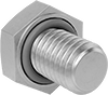 Sealing Stainless Steel Hex Head Screws