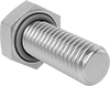 Sealing Stainless Steel Hex Head Screws