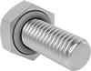 Sealing Stainless Steel Hex Head Screws