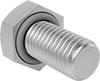 Sealing Stainless Steel Hex Head Screws