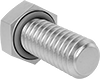 Sealing Stainless Steel Hex Head Screws