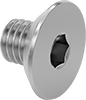 Stainless Steel Hex-Drive Flat Head Screws