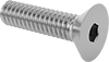 Stainless Steel Hex-Drive Flat Head Screws