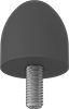 Threaded-Stud Bumpers