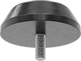 Image of Product. Bottom orientation. Bumpers. Threaded-Stud Bumpers, Style 3.