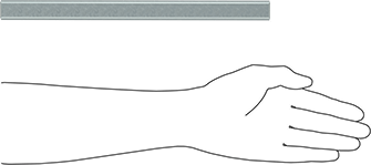 Image of Product. Side1 orientation. Contains SizingReference. Zinc-Plated Carbon Steel Step Machine Key Stock, for Shafts, 7/8" Wide x 7/16" High Shaft Keyway, Undersized.
