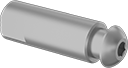 Image of Product. Front orientation. Pegs for Part Presentation Plates. Robot Machine-Tending Stations.