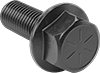 Steel Flanged Hex Head Screws