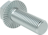 Steel Serrated-Flange Hex Head Screws