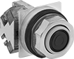 Image of Product. Front orientation. Push-Button Switches. Metal 30 mm Panel-Mount Push-Button Switches with Changeable Covers, Projecting Push Button.