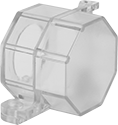 Image of Product. Front orientation. Lockouts. 30 mm Panel-Mount Push-Button-Actuator Emergency Stop Switches.