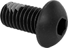 Thread-Locking Steel Button Head Hex-Drive Screws