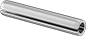 Image of Product. Front orientation. ZoomedIn view. Spring Pins. Slotted Spring Pin Assortments.