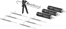 Image of Product. Front orientation. Anchoring Adhesives. Anchoring Adhesive Kits for Concrete.