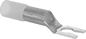 Image of Product. Front orientation. Terminals, Ferrules, and Lugs. Tight-Hold Heat-Shrink Locking Spade Terminals.