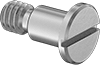Stainless Steel Ultra-Low-Profile Slotted Precision Shoulder Screws