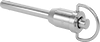 Knob-Grip Locking Quick-Release Pins with D-Ring
