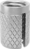 Screw-to-Expand Press-In Threaded Inserts for Plastic