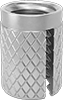 Screw-to-Expand Press-In Threaded Inserts for Plastic