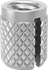 Screw-to-Expand Press-In Threaded Inserts for Plastic