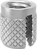 Screw-to-Expand Press-In Threaded Inserts for Plastic