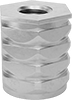 Twist-Resistant Press-In Threaded Inserts for Plastic