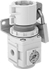 Tamper-Resistant Padlockable Covers for SMC Modular Compressed Air Regulators