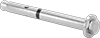 Bolt-Style Sleeve Anchors for Block and Brick
