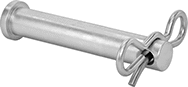 Image of ProductInUse. Front orientation. Cotter Pins. Bow-Tie Cotter Pins.