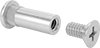 Brass Binding Barrels and Screws for Door Hardware