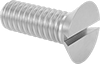 Brass Slotted Flat Head Screws