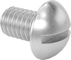 Brass Round Head Slotted Screws