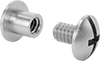 Highly Corrosion-Resistant 316 Stainless Steel Binding Barrels and Screws