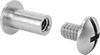 Highly Corrosion-Resistant 316 Stainless Steel Binding Barrels and Screws