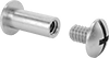 Highly Corrosion-Resistant 316 Stainless Steel Binding Barrels and Screws