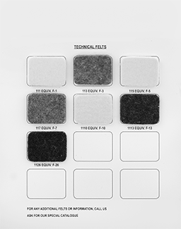 Image of Product. Front orientation. Felt Selector Pack, 7-Piece.