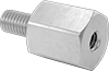 Metric-to-Metric Male-Female Hex Thread Adapters